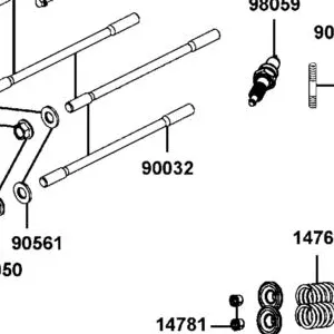 90032-LKM5-E00 BOLT B STUD — diagram cutout