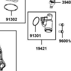 91301-KKE5-E00 O RING 28.8x2.4 — diagram cutout