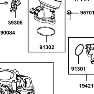 91302-LKM5-E00 O-RING — diagram cutout