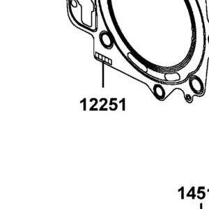 12251-LKM8-E00 GASKET CYLINDER HEAD — diagram cutout
