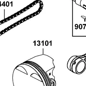 13101-LKM5-E00 PISTON — diagram cutout