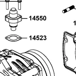 14523-LKF5-E00 GASKET TENSIONER LIFTER @A — diagram cutout
