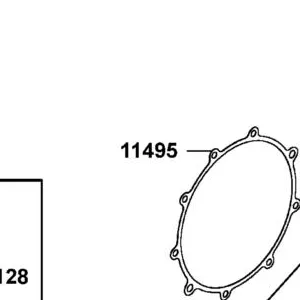 11495-LKM5-E00 GASKET CLUTCH COVER A