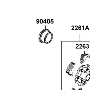 90405-LKM5-E00 COLLAR CLUTCH — diagram cutout