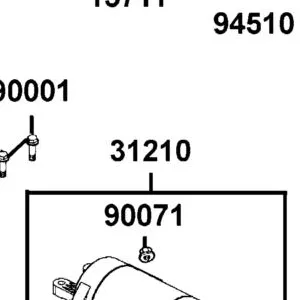 31210-LKM5-E0A MOTOR UNIT STARTER — diagram cutout