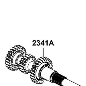 2341A-LKM5-E00 SHAFT ASSY DRIVE — diagram cutout