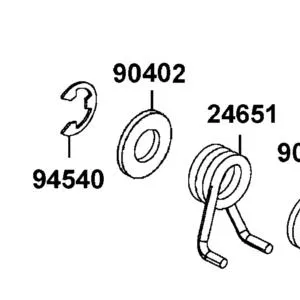 90402-LEA7-950 WASHER THRUST 14*28*2 — diagram cutout