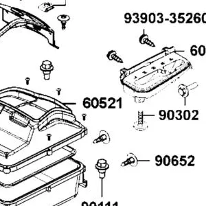 60521-AGA8-E00 PLATE SPLASH GUARD — diagram cutout