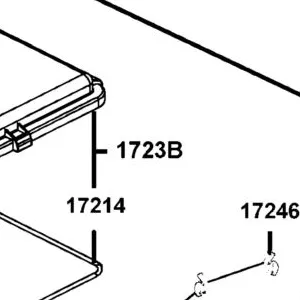 1723B-LKM5-E00 COVER COMP.. AIR/C — diagram cutout