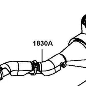 1830A-AGA8-M00 MUFFLER ASSY. EXH. — diagram cutout