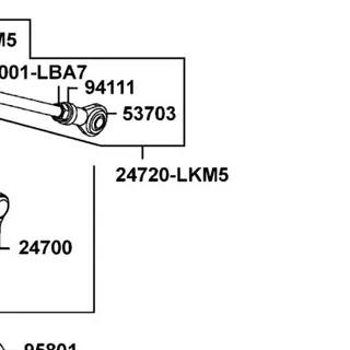 24720-LKM5-E00 ROD ASSY SHIFT — diagram cutout