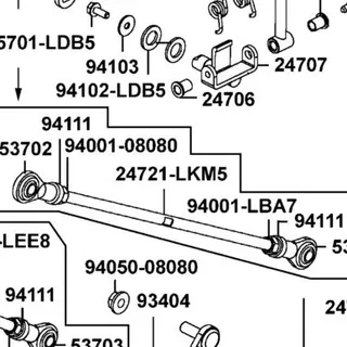 24721-LKM5-E00 ROD SHIFT — diagram cutout