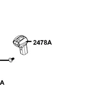 2478A-ALC1-E00 KNOB SHIFTER ASSY — diagram cutout