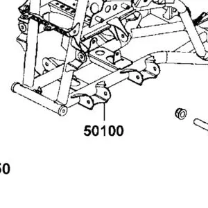 50100-AGA9-M00 BODY COMP FRAME — diagram cutout