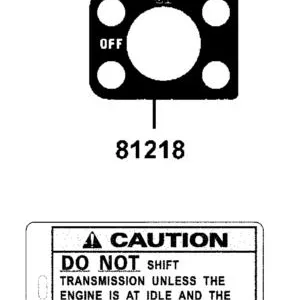 81218-AFE6-E00-T01 SW BATTERY LABEL — diagram cutout