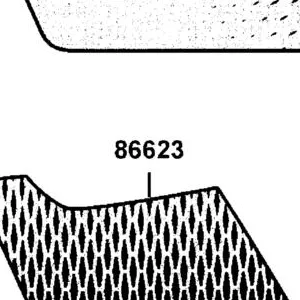 86623-AGA9-M30-T02 STRIPE R RR FENDER — diagram cutout