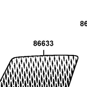 86633-AGA9-M30-T01 STRIPE L RR FENDER — diagram cutout