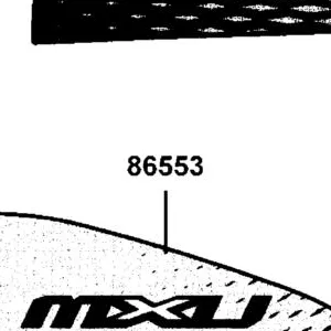 86553-AGA9-M30-T03 STRIPE C L FR FENDER — diagram cutout