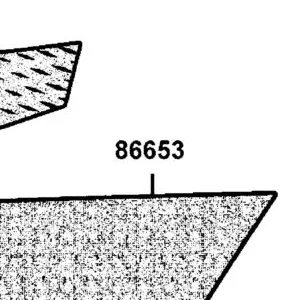 86653-AGA9-M30-T03 STRIPE B L RR FENDER — diagram cutout