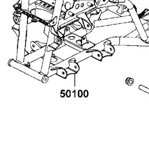 50100-AGA8-M00 BODY COMP FRAME — diagram cutout