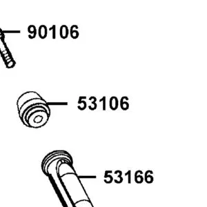 53106-PWA1-900 END STRG HNDL — diagram cutout