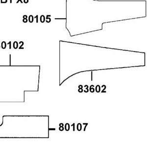 80107-LKM5-E00 SHIELD UP — diagram cutout