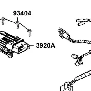 3920A-LKM5-E00 MODULE ASS'Y ECU — diagram cutout