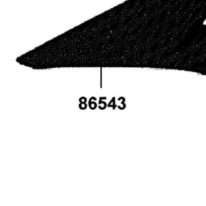 86543-AGB3-E60-T07 STRIPE B L FR FENDER — diagram cutout