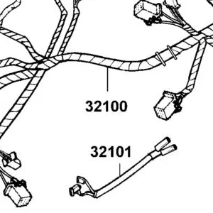 32100-AAJ5-M35 HARNESS WIRE — diagram cutout