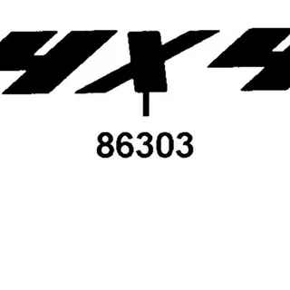 86303-LKM5-M30-T01 STRIPE 4X4 SIDE — diagram cutout