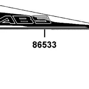86533-AGA9-E00-T02 STRIPE L FENDER FR — diagram cutout