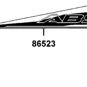 86523-AGA9-E00-T03 STRIPE R FENDER FR — diagram cutout