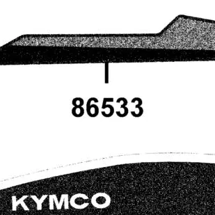 86533-AAJ5-M30-T02 STRIPE L FR FENDER — diagram cutout
