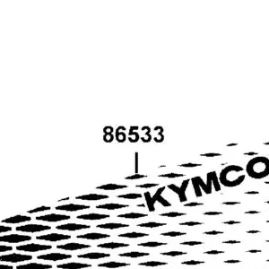 86533-AGA8-M30-T02 STRIPE R FENDER FR — diagram cutout