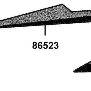 86523-AAJ5-M30-T01 STRIPE R FR FENDER — diagram cutout