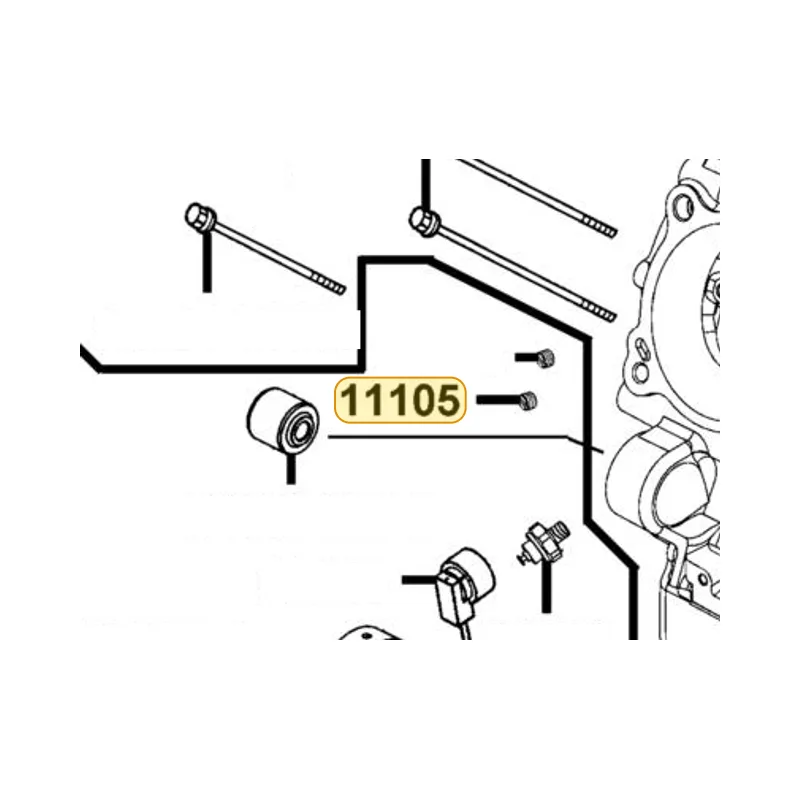 11105-KKE5-E00 ORIFICE R/L CASE — diagram cutout
