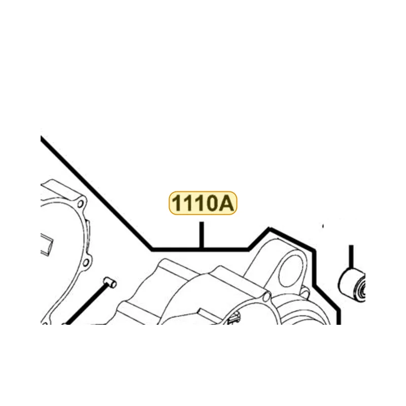 1110A-KKE5-E00 CRANK CASE R/L ASSY — diagram cutout