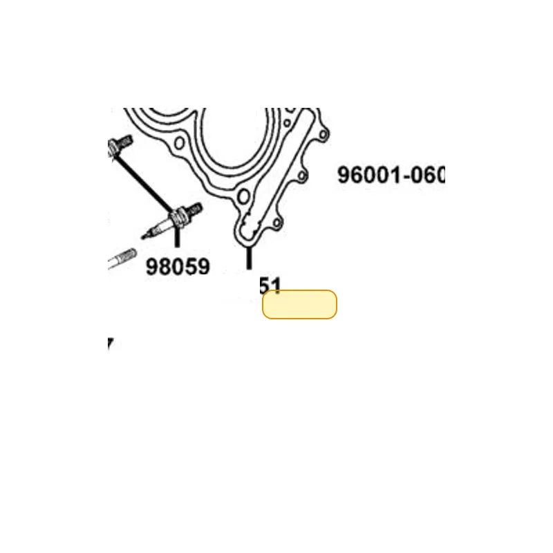 12251-KKE5-E00 GASKET CYLINDER HEAD — diagram cutout