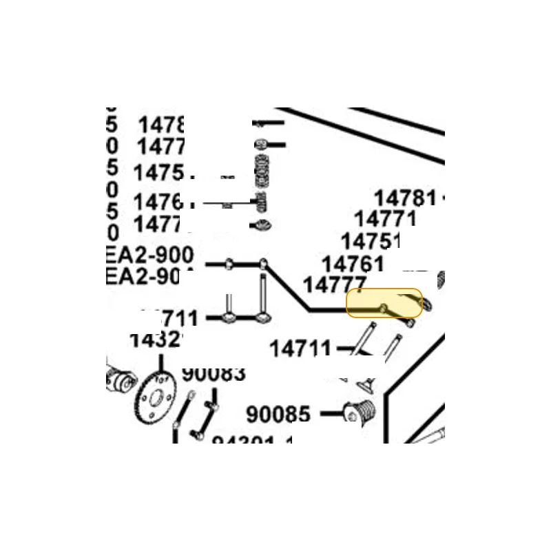 14777-KKE5-E00 SEAT VALVE SPG — diagram cutout