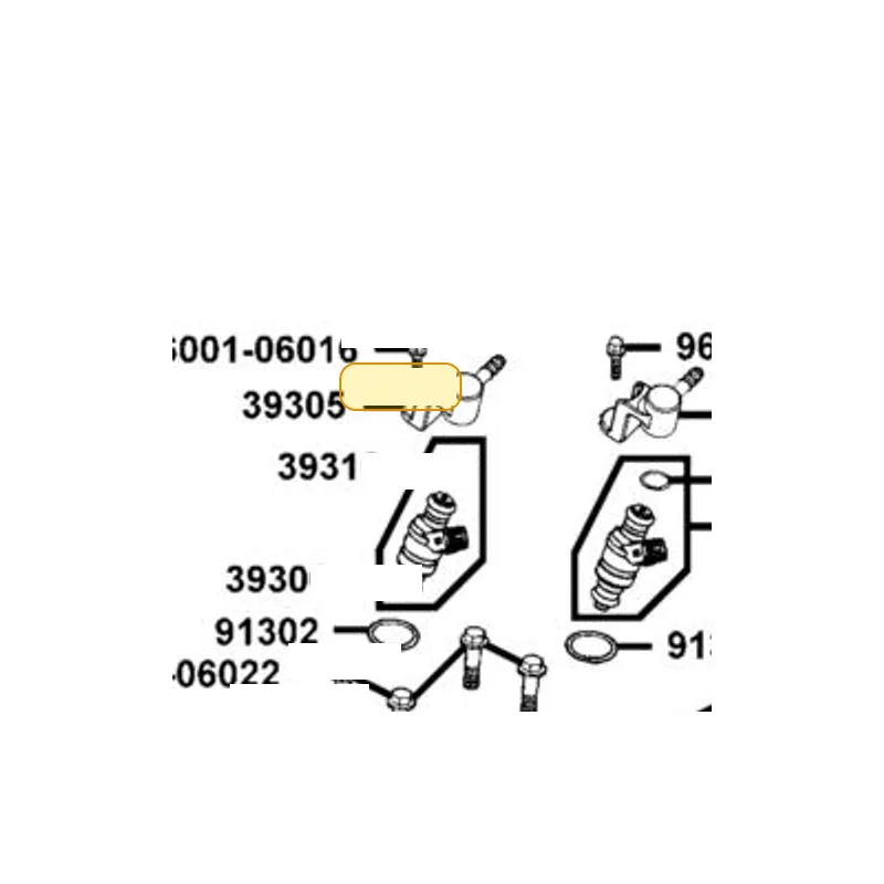 39305-KKE5-E00 HOLDER FUEL INJECTOR — diagram cutout