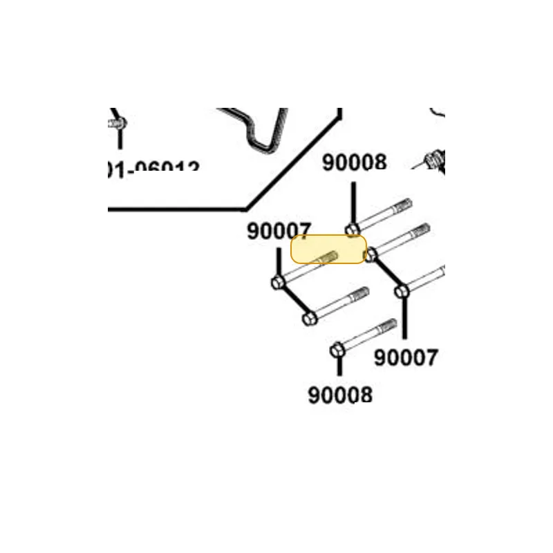 90007-KKE5-E00 BOLT WASHER 10*160 — diagram cutout