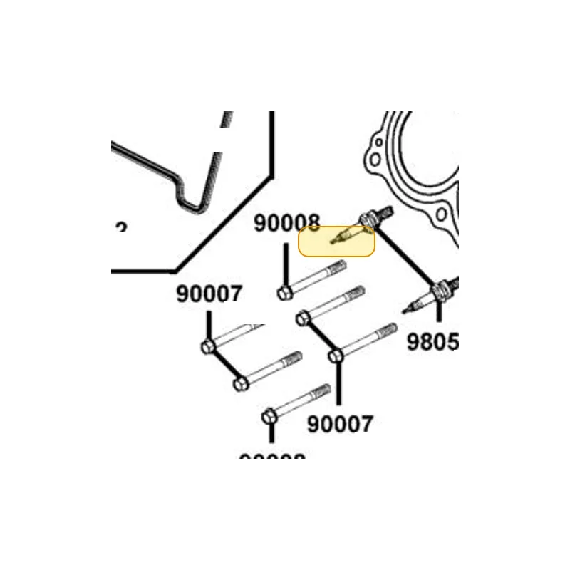 90008-KKE5-E00 BOLT WASHER 10*170 — diagram cutout
