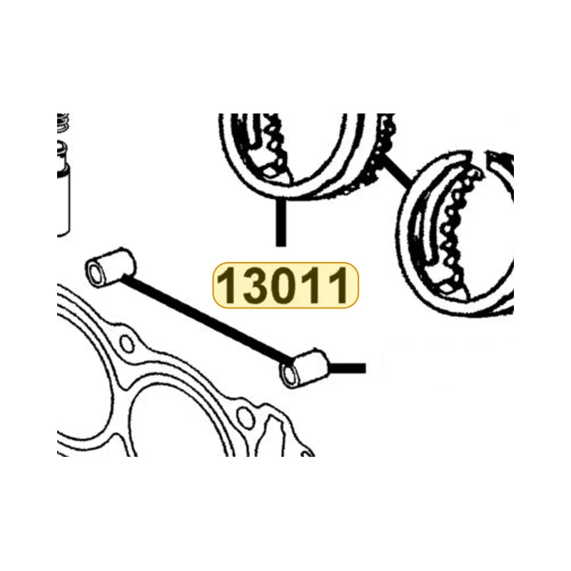 13011-KKE5-E0B RING SET PISTON — diagram cutout
