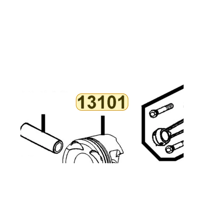13101-KKE5-E01 PISTON — diagram cutout