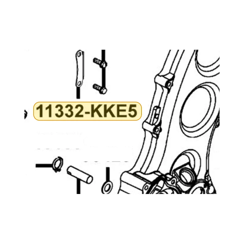 11332-KKE5-E00 STAY FIX ACG WIRE — diagram cutout