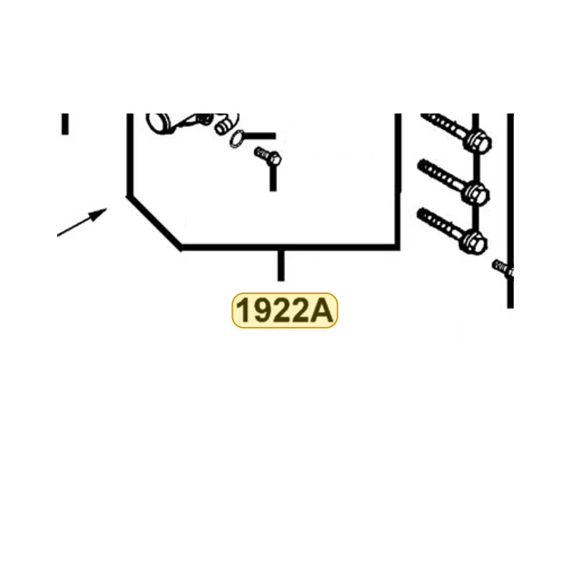 1922A-KKE5-E00 COVER COMP WATER PUMP — diagram cutout