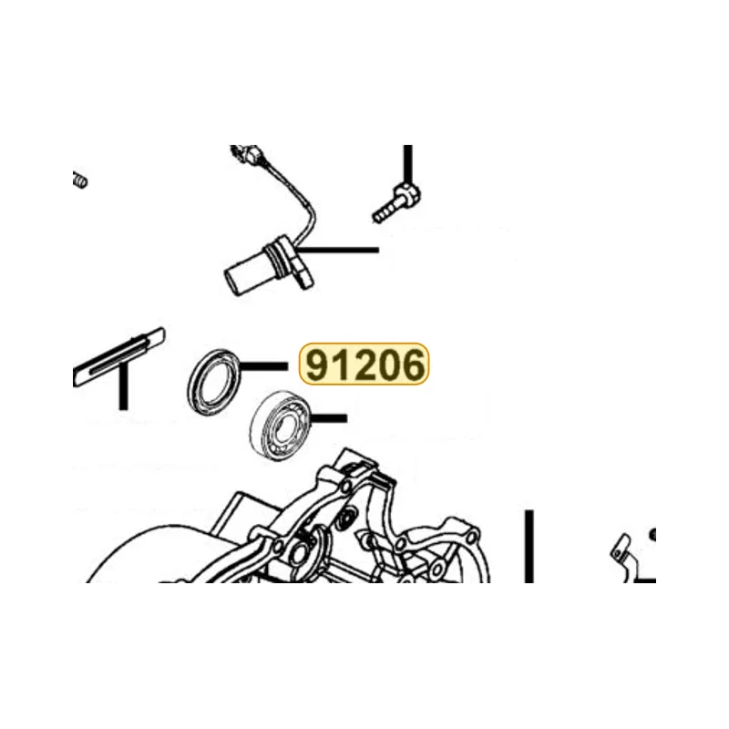 91206-KKE5-E01 OIL SEAL 26*40*5 — diagram cutout