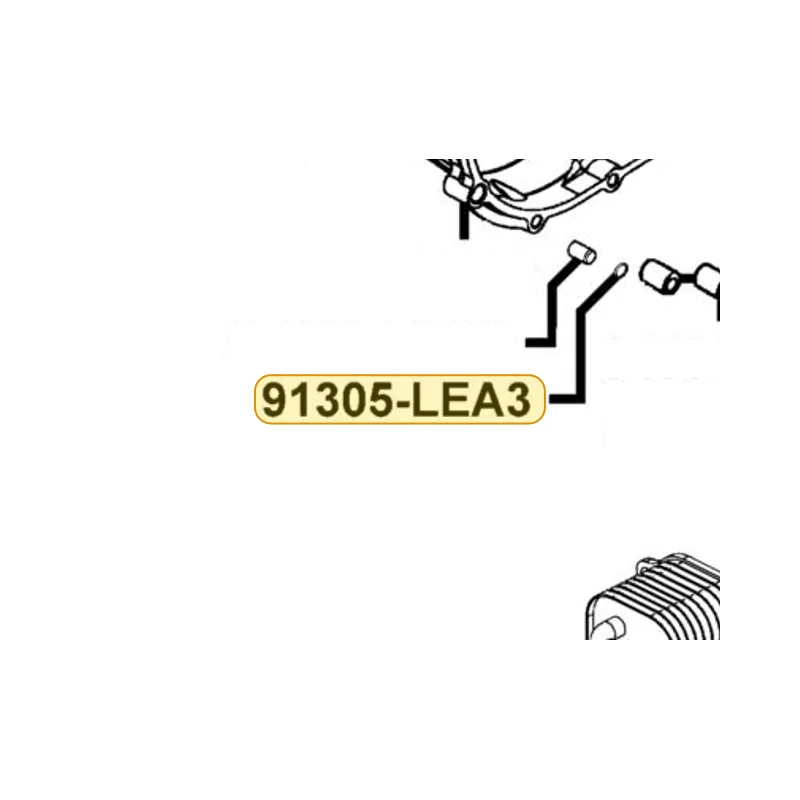 91305-LEA3-900 O-RING 7.8*1.6 — diagram cutout