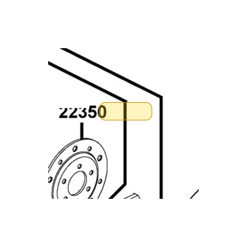 22350-KKE5-E00 PLATE COMP DRIVE — diagram cutout
