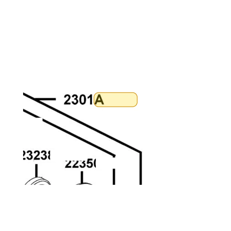 2301A-KKE5-E00 PULLY SUB ASSY — diagram cutout